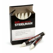 Steelman White Tire Marking Crayons, Box of 12 63